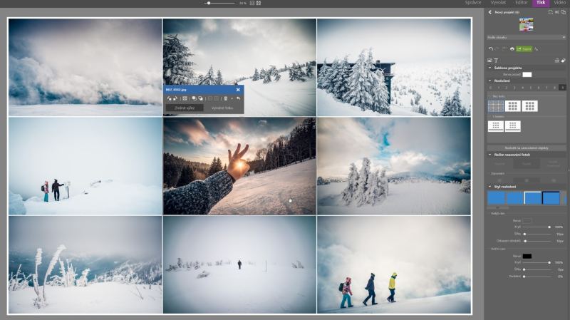 Jak na tisk v&iacute;ce fotografi&iacute; na jeden pap&iacute;r. Vytvořte si fotografickou kol&aacute;ž